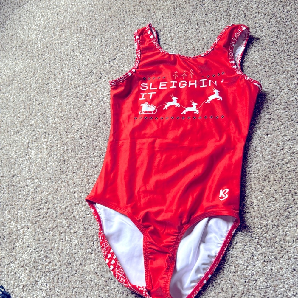 Cute Christmas leotard from KB